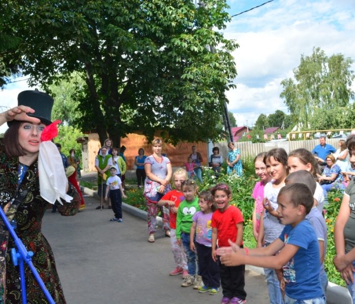 Лето во дворах собирает друзей