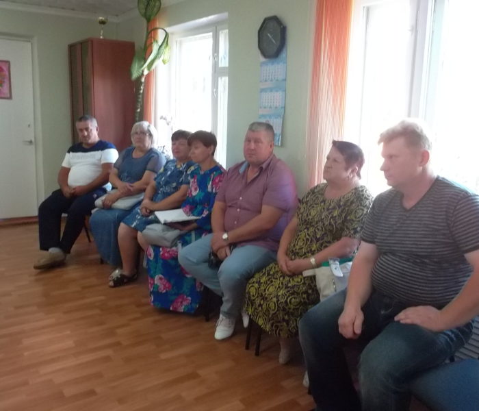 Обсуждение проектов развития территории на встречах  с сельскими старостами
