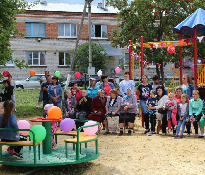 Открытие площадки в п. Красный Яр Киреевского района