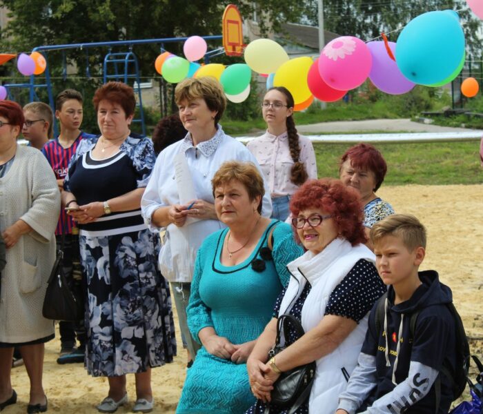 Открытие площадки в п. Красный Яр Киреевского района