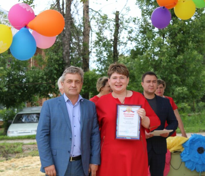 Открытие площадки в п. Красный Яр Киреевского района