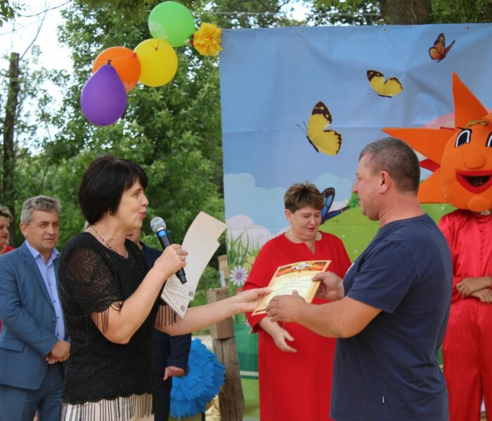 Открытие площадки в п. Красный Яр Киреевского района