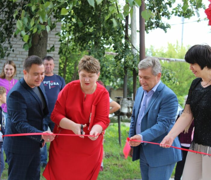 Открытие площадки в п. Красный Яр Киреевского района