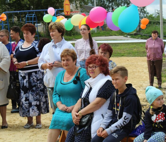 Открытие площадки в п. Красный Яр Киреевского района