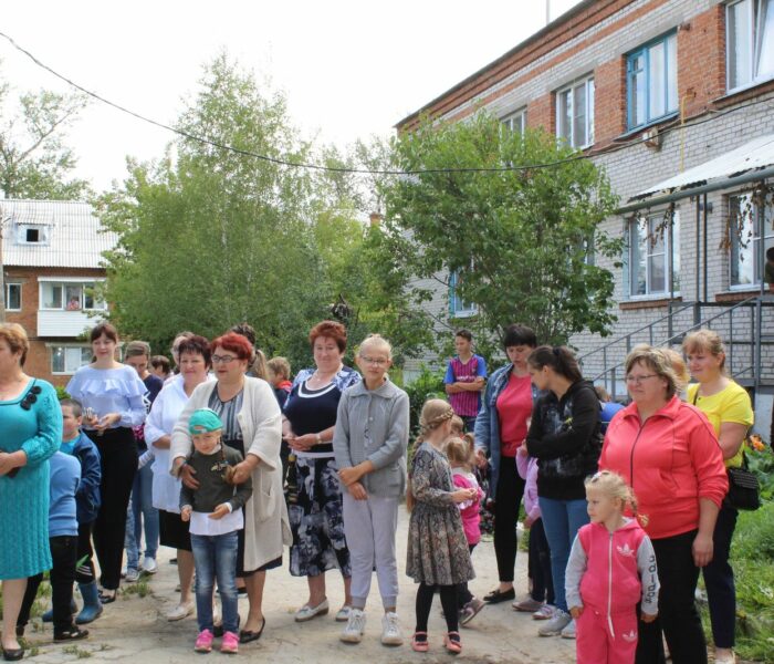 Открытие площадки в п. Красный Яр Киреевского района