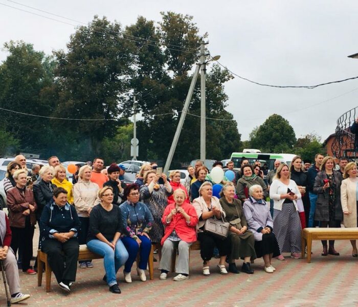 Открытие детско-спортивной площадки в с.Першино Алексинского района
