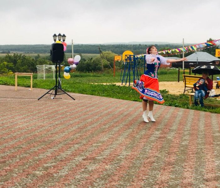 Открытие детско-спортивной площадки в с.Першино Алексинского района