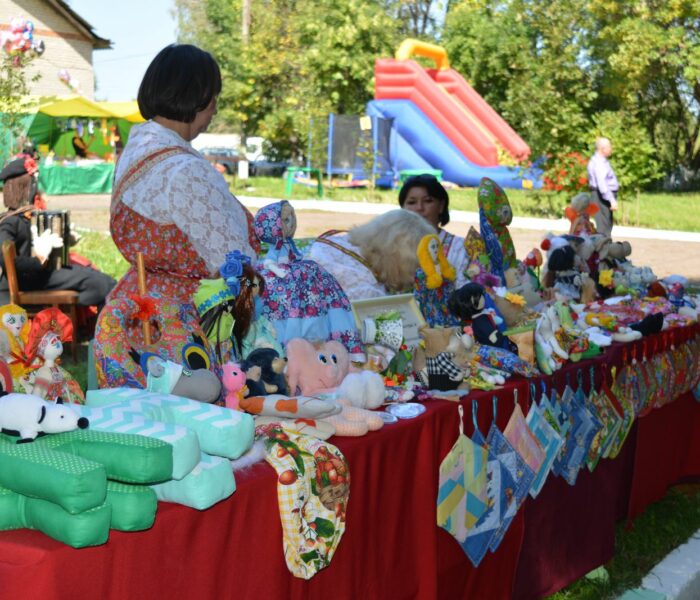 Открытие сценического пространства  в с.Ломовка Богородицкого района