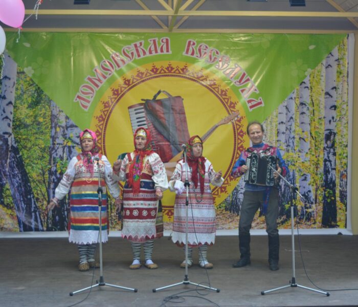 Открытие сценического пространства  в с.Ломовка Богородицкого района