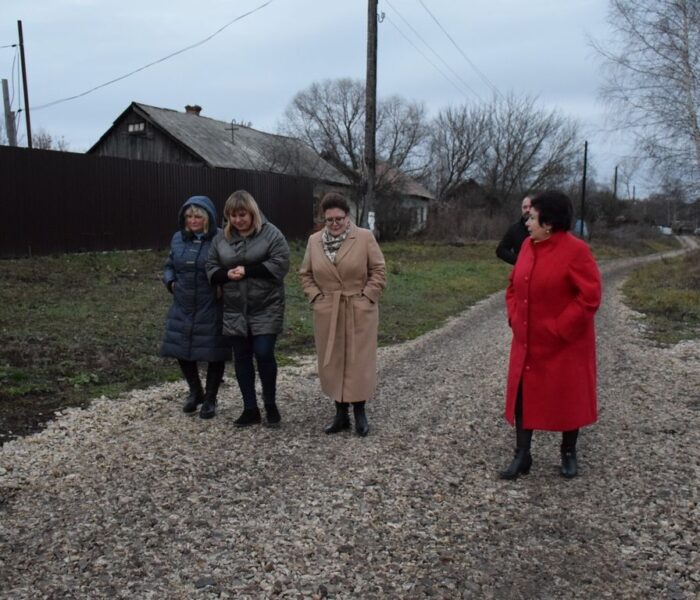 В д. Засецкое Узловского района выполнены работы по проекту победителя конкурса «Лучший староста сельского населённого пункта Тульской области» 2018 года
