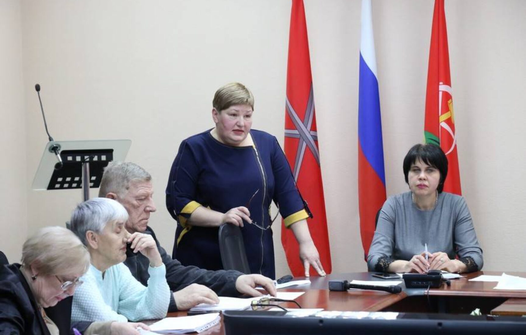 В г. Новомосковск состоялось совещание с председателями комитетов ТОС, сельскими старостами и активистами