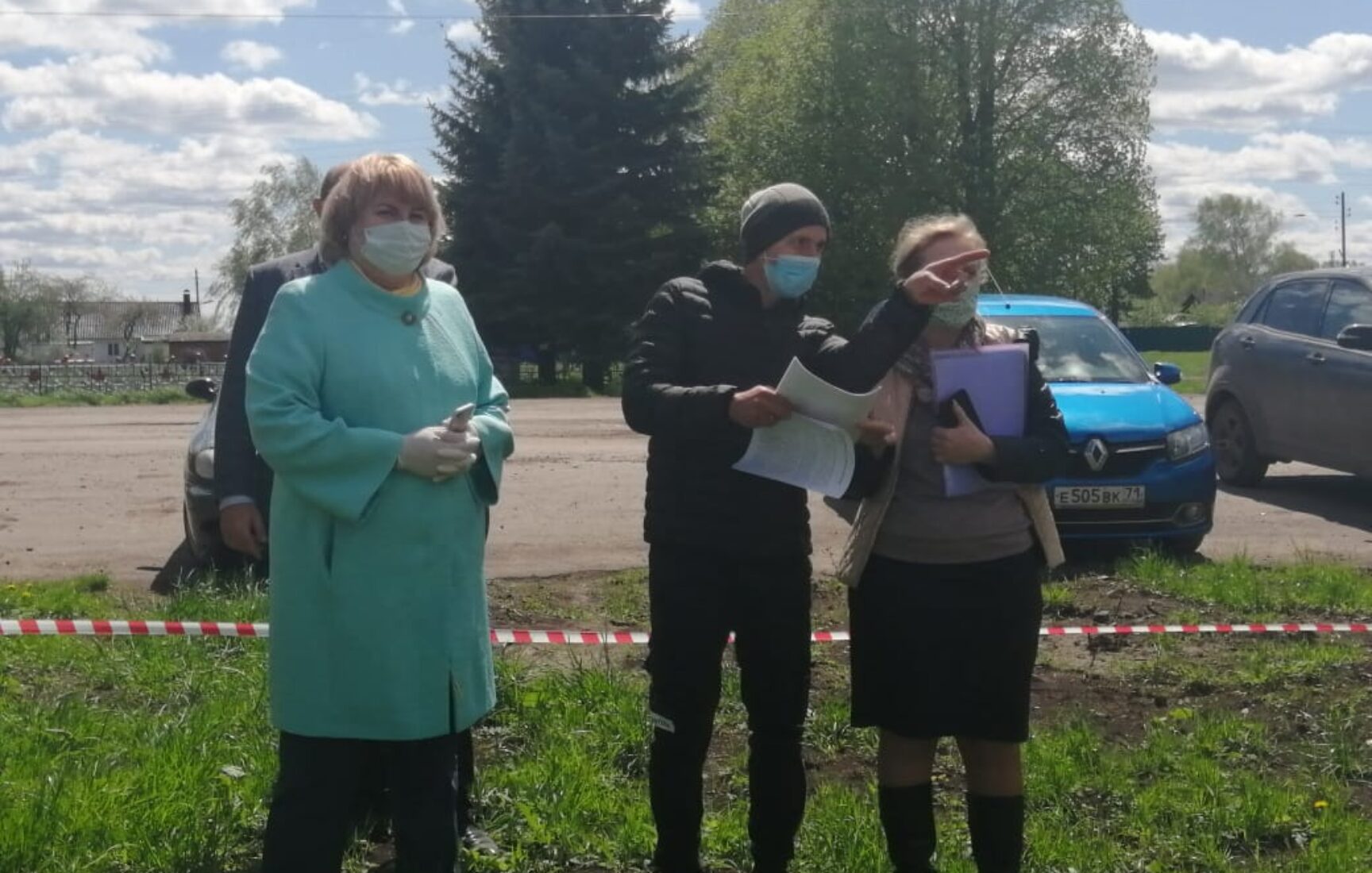 «Смородиновый сквер» украсит культурный центр села  в Узловском районе