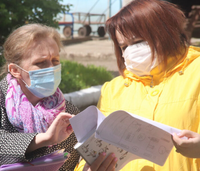 Инициатива старосты поселка Молочные Дворы в Плавском районе сделает односельчан более спортивными
