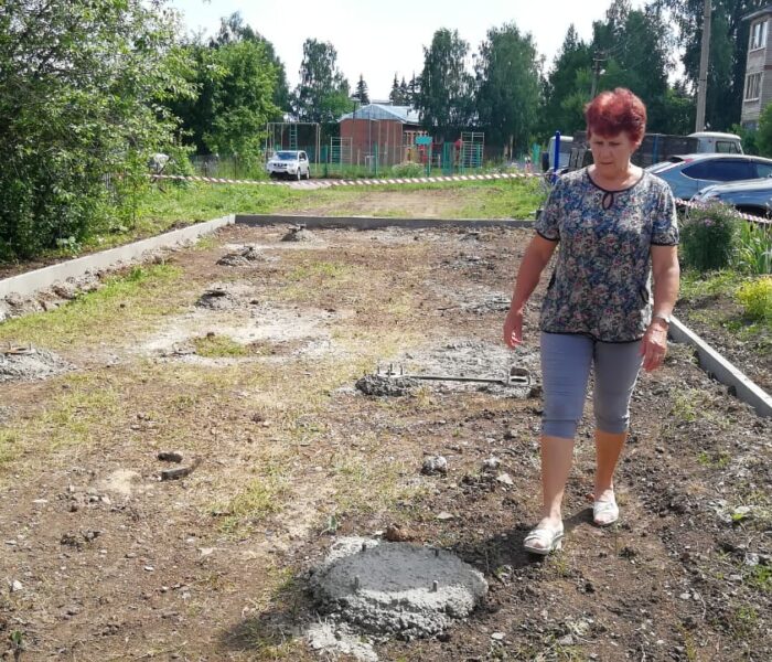 Уже этим летом жители села Ненашево смогут заниматься спортом на современной тренажерной площадке