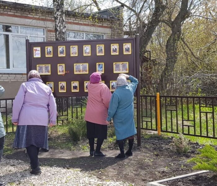 В поселке Красный Яр Киреевского района в торжественной обстановке открыта Аллея Памяти и Славы